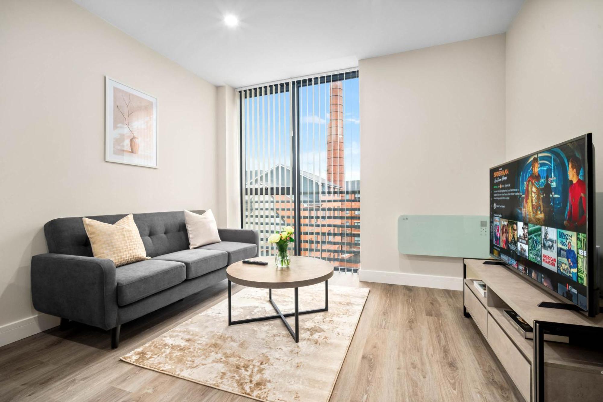 New Luxury Two Bedroom Apartment - City Centre - Netflix - Wifi - Top Rated - Jq 8Ah Birmingham Esterno foto
